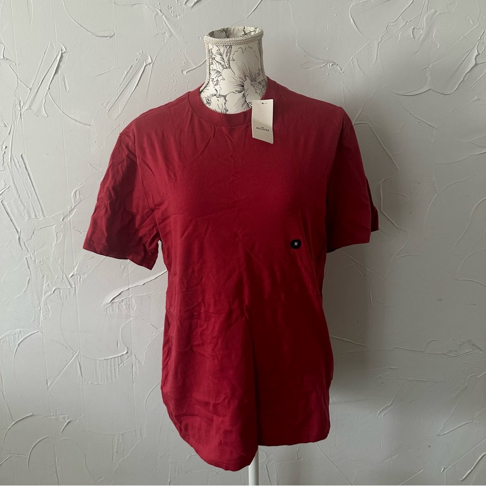 Hollister - Classic Red Men's T-Shirt | NWT